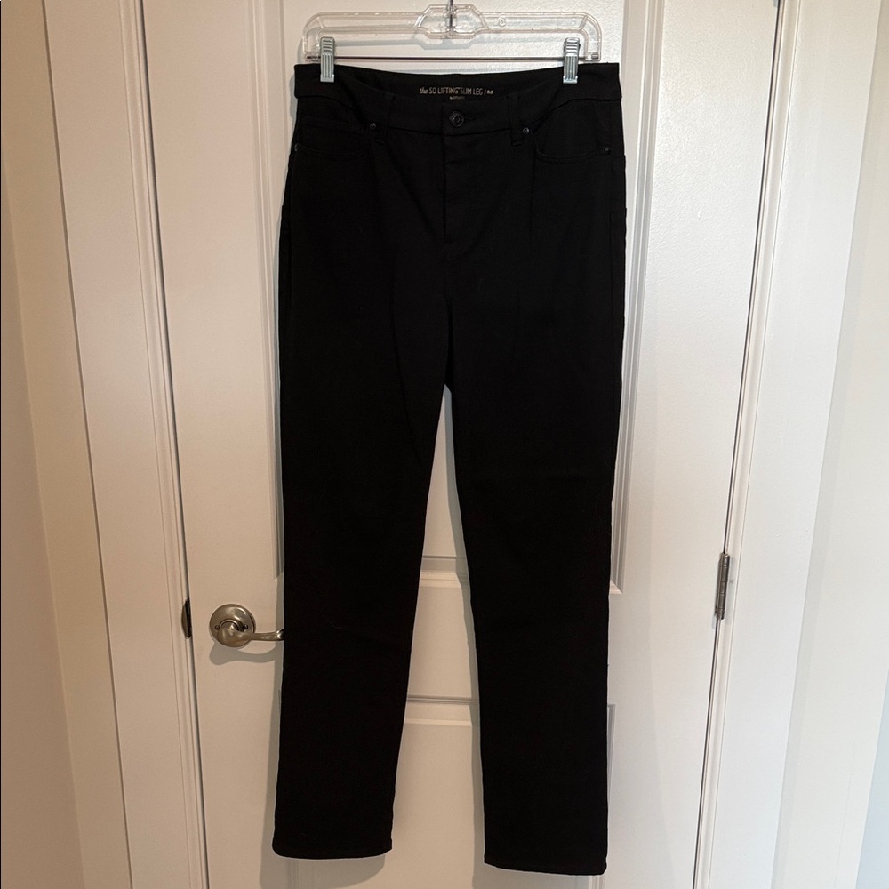 Chico's The So Lifting Slim Leg Pants in Black